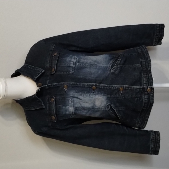 Cripple Creek Ranchwear Button Up Denim Jacket Size Medium - Picture 1 of 11